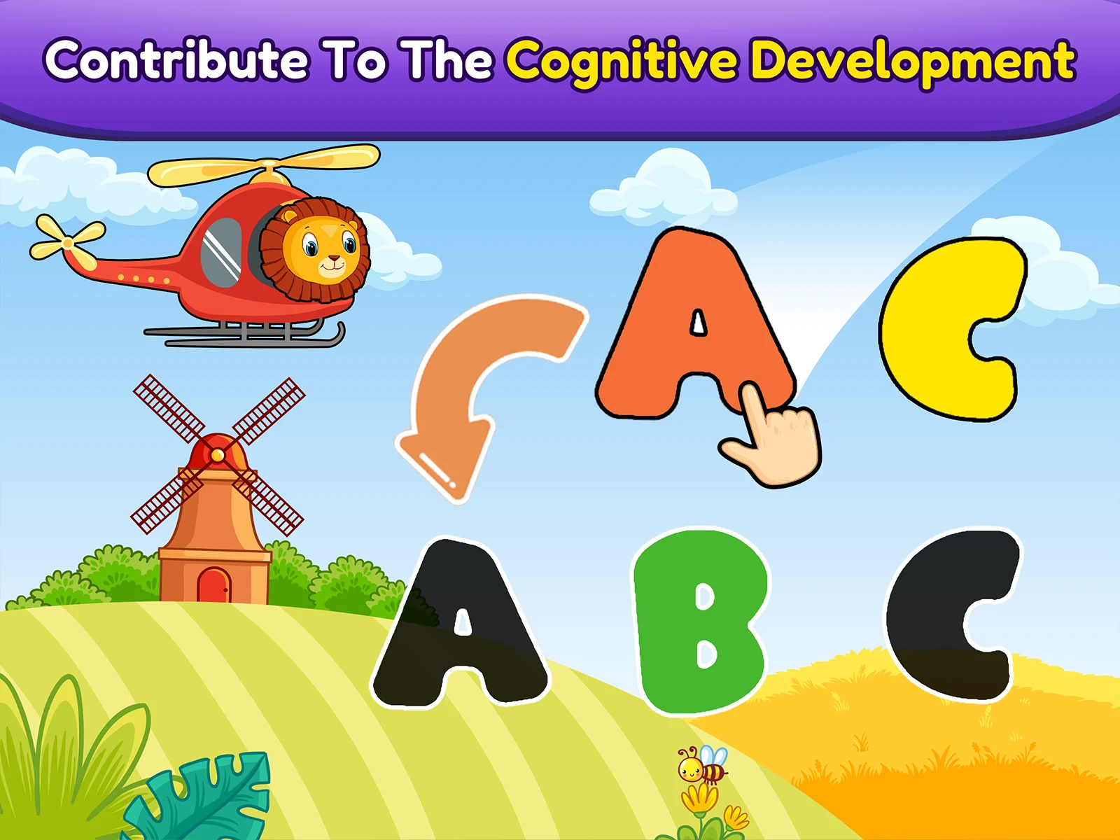 Balloon Pop Kids Learning Game screenshot